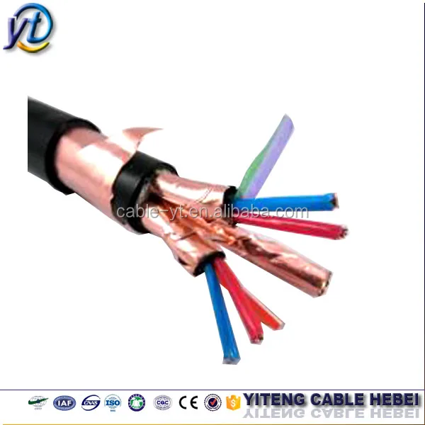 ZRC Fire Retardant Double Shielded Twisted Pair Instrument Control Cable 6 Pair