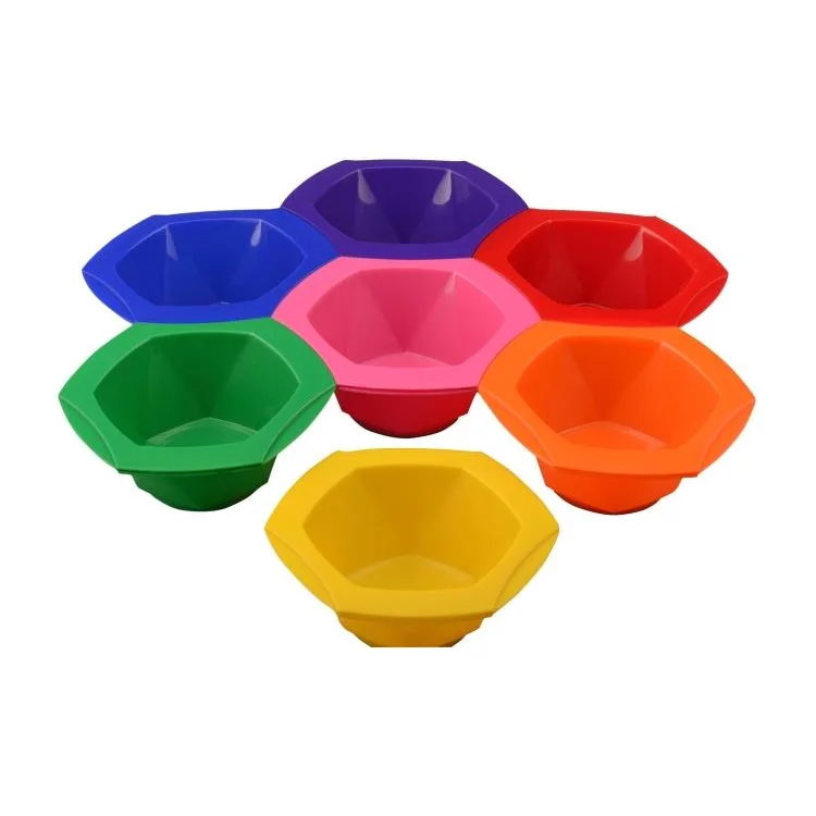 Высококачественная пластиковая тарелка для окрашивания волос для парикмахерской