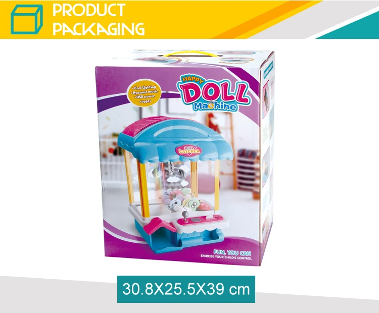 Using Coin Grabbing Ball Game Mini Toy Claw Machine for Sale Malaysia