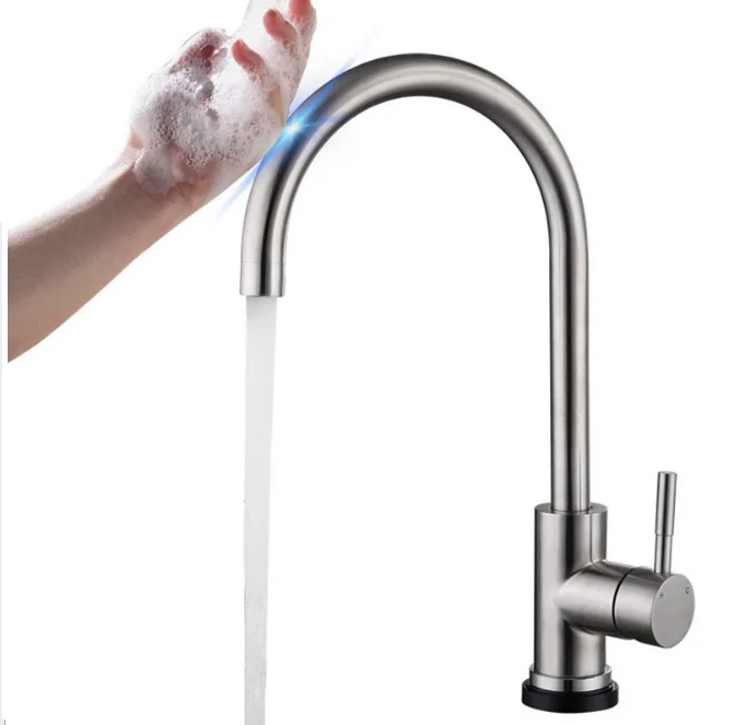 Touchless Motion-Sensor Kitchen Faucet