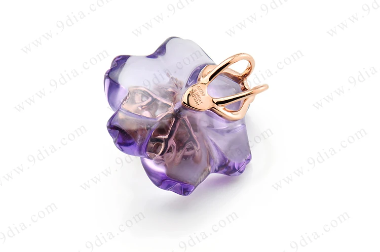 Best Selling AAA Quality Butterfly Tourmaline Pear Cut Diamond 14K Yellow Gold Gemstone Ring for Wedding & Anniversary
