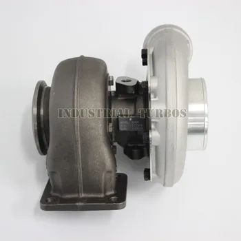 Industrial Turbos S369 S300 Billet Wheel 69mm Compressor .91 A/R T4 Twin Scroll Turbocharger - 177275
