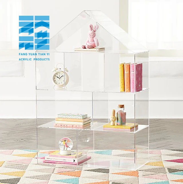 Acrylic house outlet bookcase