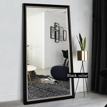 Full length wall mounting living room dressing mirror/ floor standing mirror