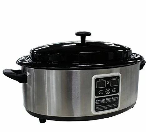 Z4★ストーンウォーマーSC MASSAGE STONE WARMER 保証付 6クォート工場直接供給製造電気マッサージストーンヒーター