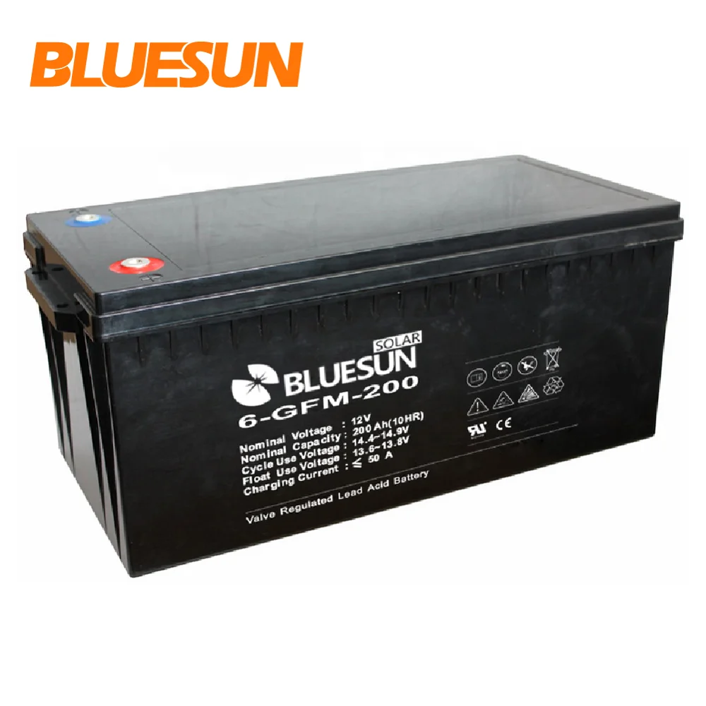 Acheter Batterie au plomb au carbone bluesun 12v 200ah avec certification  fabriquée en chine ,fabricants professionnels Batterie au plomb au carbone  bluesun 12v 200ah avec certification fabriquée en chine