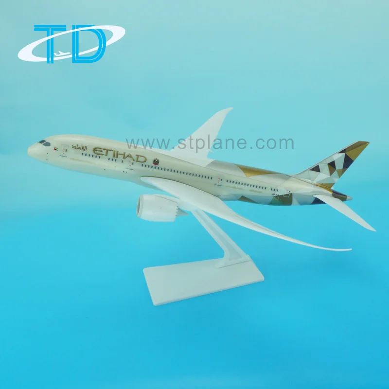 航空機・ヘリコプター Etihad Airways Boeing 787-9 1:200 Model JC Wing Etihad Airways Boeing 787-9 Choose USA Diecast Model