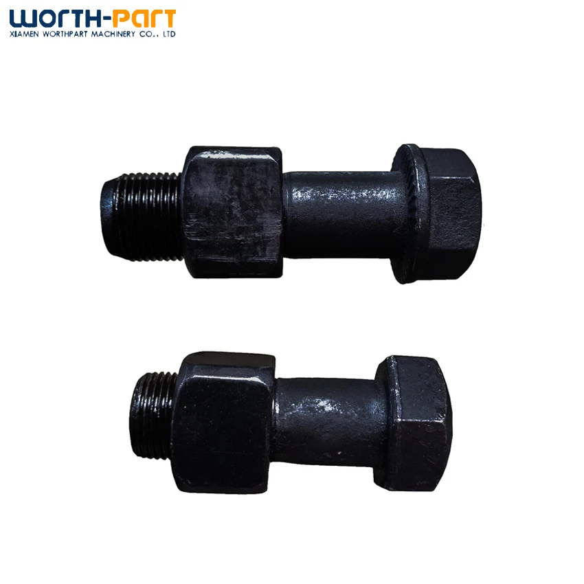 Crawler Excavator Parts Bolt and Nut for Track Shoes