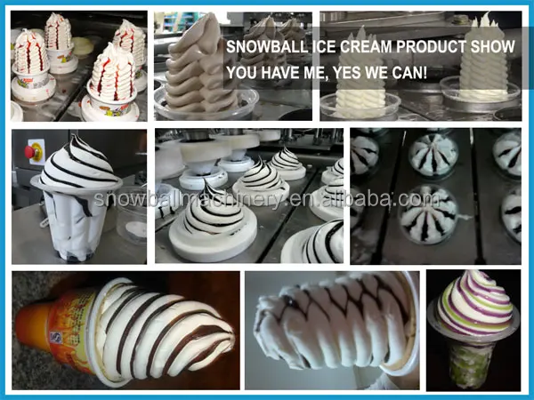 Fully Automatic Chinese Soft Ice Cream Machine