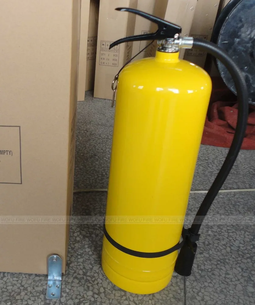 Factory direct fire extinguisher,8kg yellow fire extinguisher cylinder,Empty fire extinguisher equipment