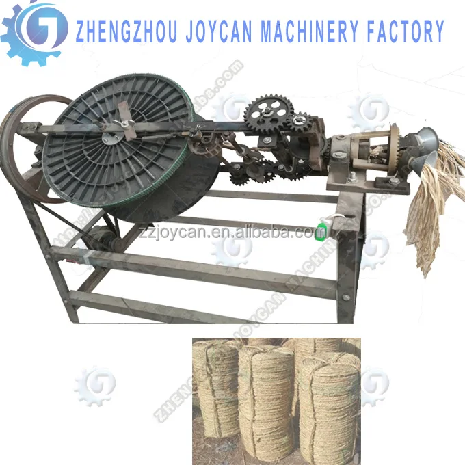 Manual Rope Machine Straw Rope Making Machine Grass Rope Machine