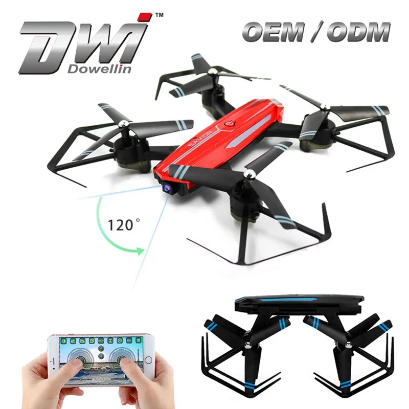 Dwi Foldable Flycam Quadcopter Rc Drone 