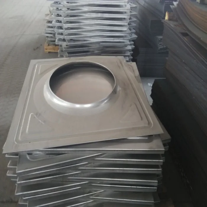 40 Cubic Meters Big Volume 304 Stainless Steel Panels Splicing and Welding Assembled Hot Water tank