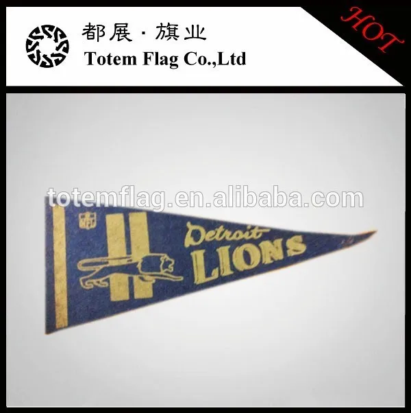 собственный логотип и дизайн мини войлока пеннант