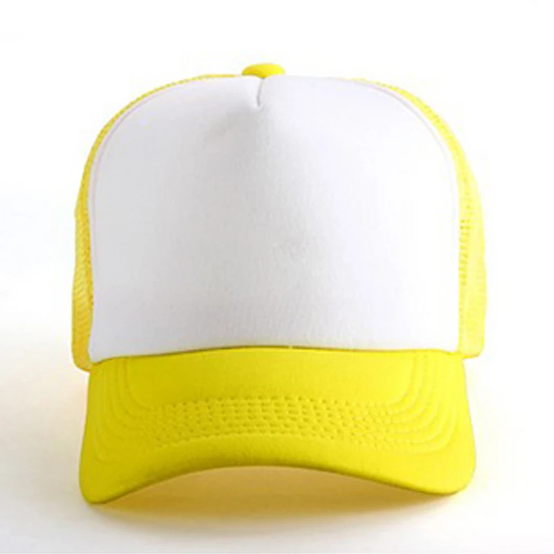 C010 Custom Design 10 Colors Baseball Hat Adult Cotton Blank Sublimation Sun  Hat for Heat Transfer Printing