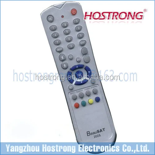 HOSTRONG FACTORY SAT REMOTE CONTROL CONTROLLER for BEAU SAT 2005 BEAUSAT DVB STB SATELLITE RECEIVER