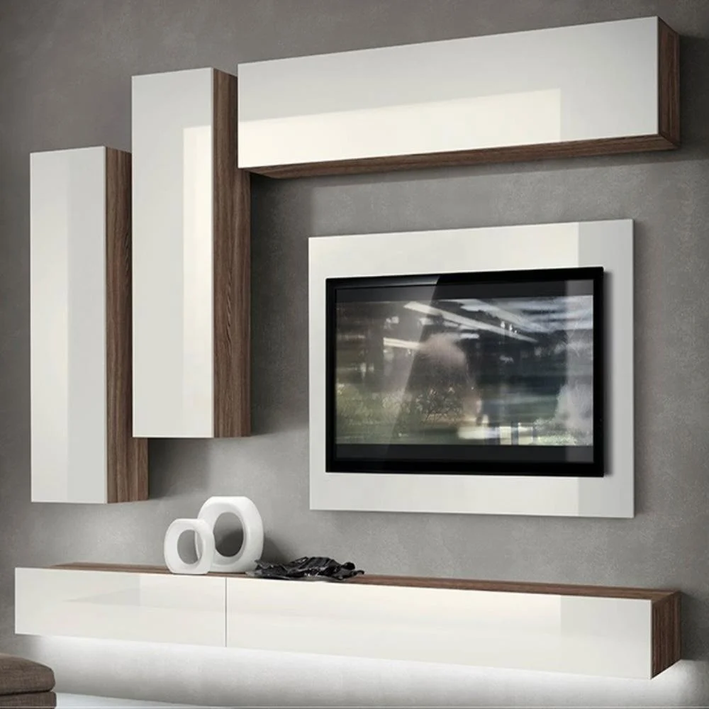 Vermonhouzz, новейшие настенные шкафы с ЖК-дисплеем, шкафы для телевизора, подставка для хранения с полкой для гостиной