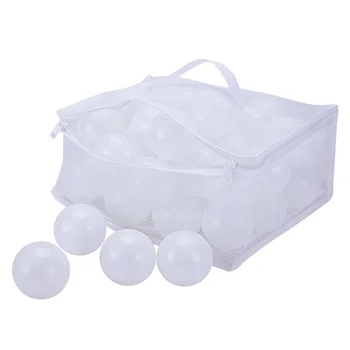 Wholesale promotion cheap kids bpa large inflatable white color plastic ball pit balls
