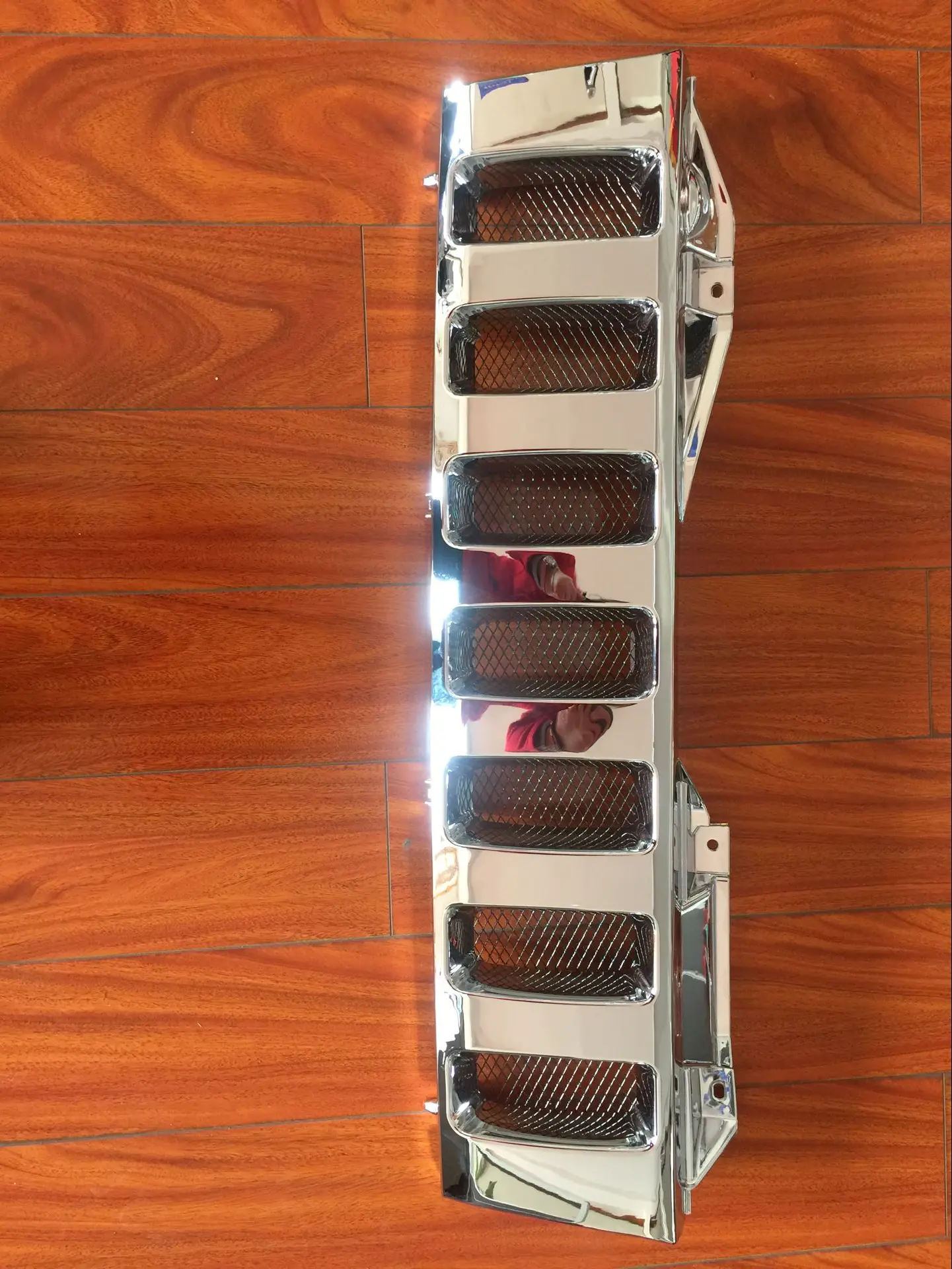 Suzuki Jimny 2015 JB43 Front Bumper Grille Parts - Chrome ABS