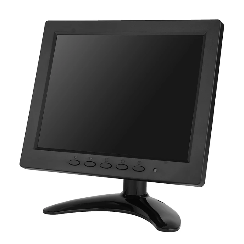 ZHIXIANDA 8 Inch TFT IPS CCTV Monitor - 800x600 LED Display