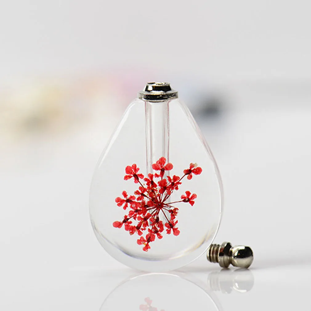 Wholesale Water Droplets Eternal Flowers Crystal Wishing Bottle