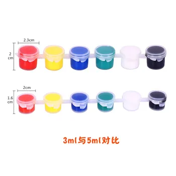 mini acrylic paint set/ wholesale kids