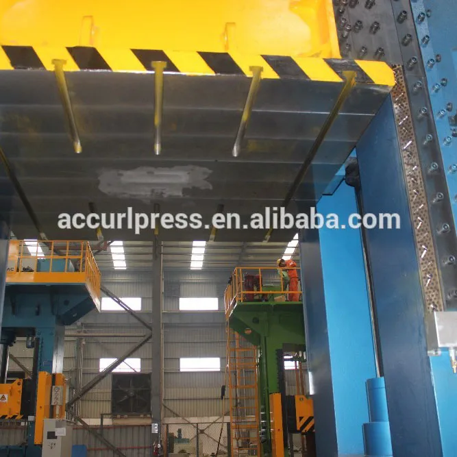 H Frame Type Ceramic Tile Making Double Action Hydraulic Stamping Press Machine