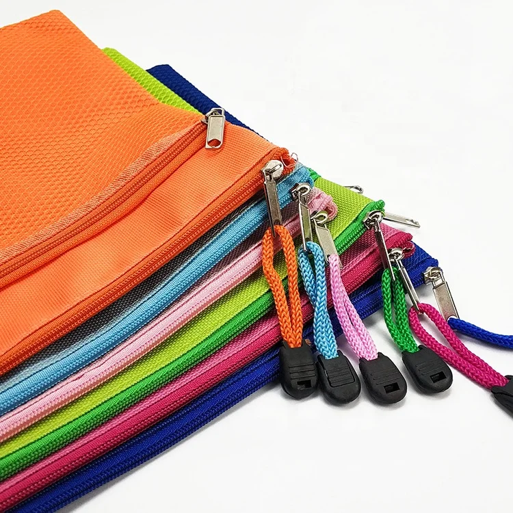 
 Оптовая продажа, оксфордская школьная сумка A4 для документов с сеткой  