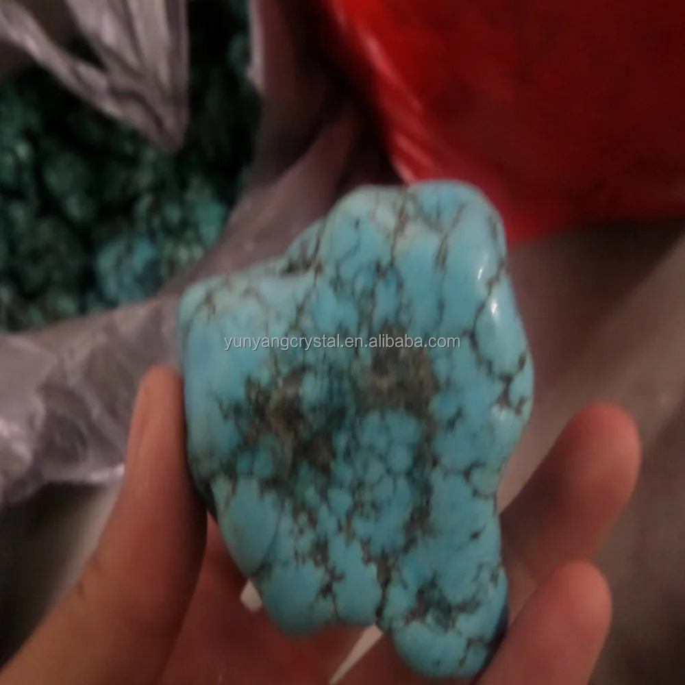 Cuarzo Piedra Natural Piedra Verde Cristal En Turquesa 