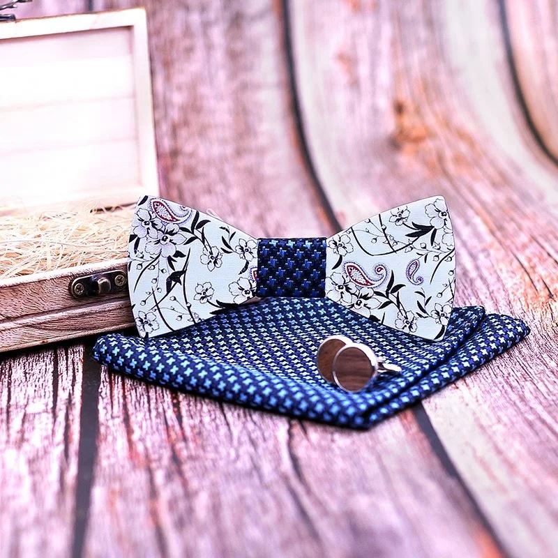 Деревянный галстук-бабочка с принтом на заказ, мужской галстук-бабочка для вечеринки в деловом стиле, галстук-бабочка для вечеринки для мужчин, деревянные Галстуки для женщин и детей