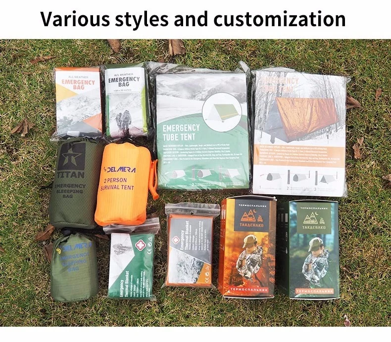 Outdoor Mylar Emergency Blankets 4 Pack Of Extra Large Thermal Foil