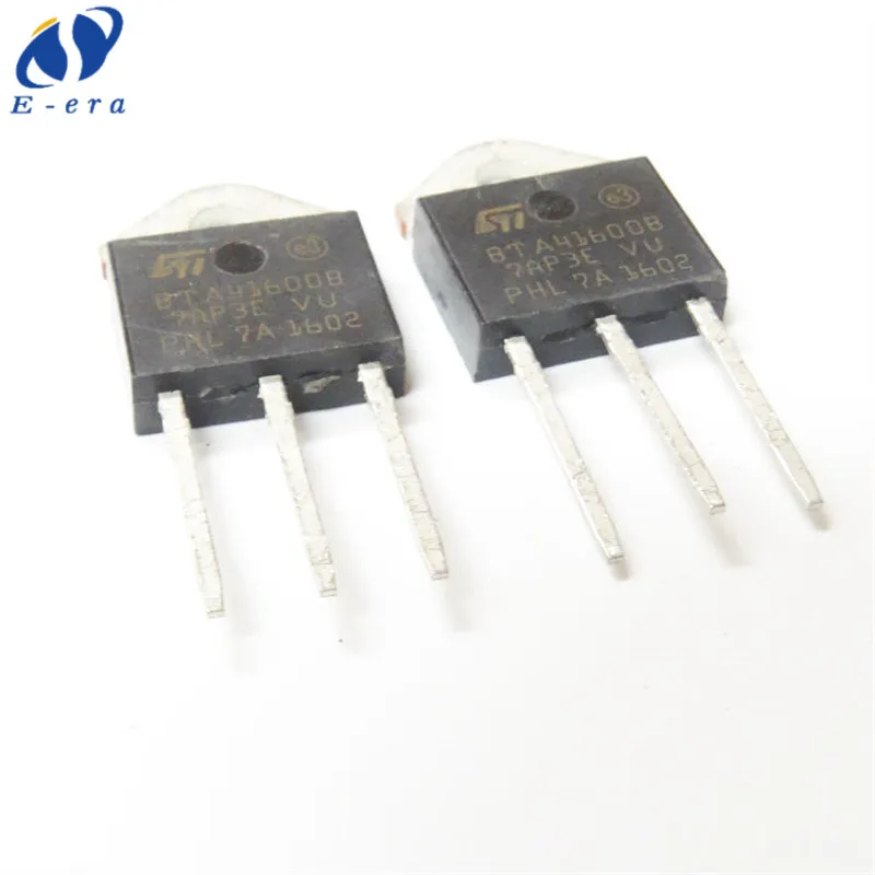 5x BTA41-600B Three Pole Triac SCR Bidirectional Controlled Silicon TO-3P 4W I1