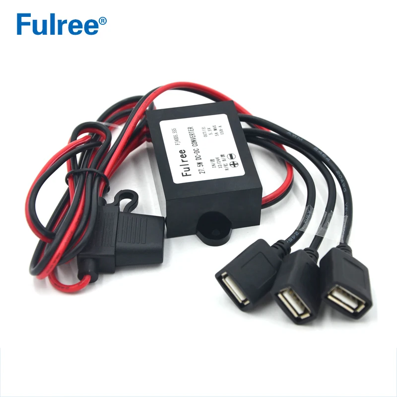 Details about   Car Led Display Power Supply 12V To 5V 3A 15W Car Power DC-DC Power Converter