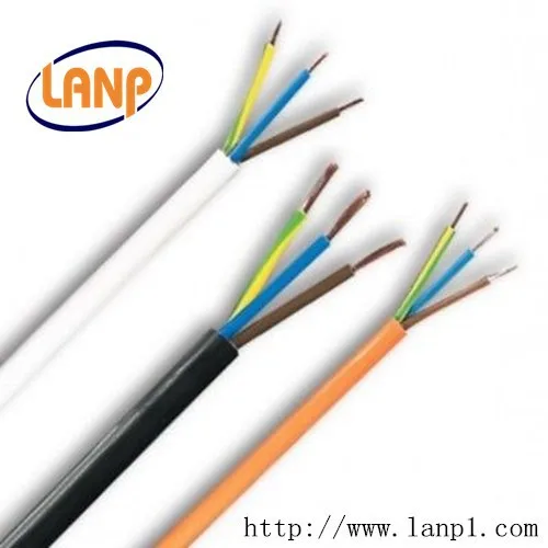 fil plomb 13 Amp 6m 1.5 mm 3 Core Noir câble électrique câble 240 volts sur secteur 