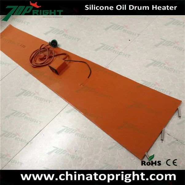 2000 Вт галлонов силиконовой резины нефть барабан нагревателя с цифровым контроллером