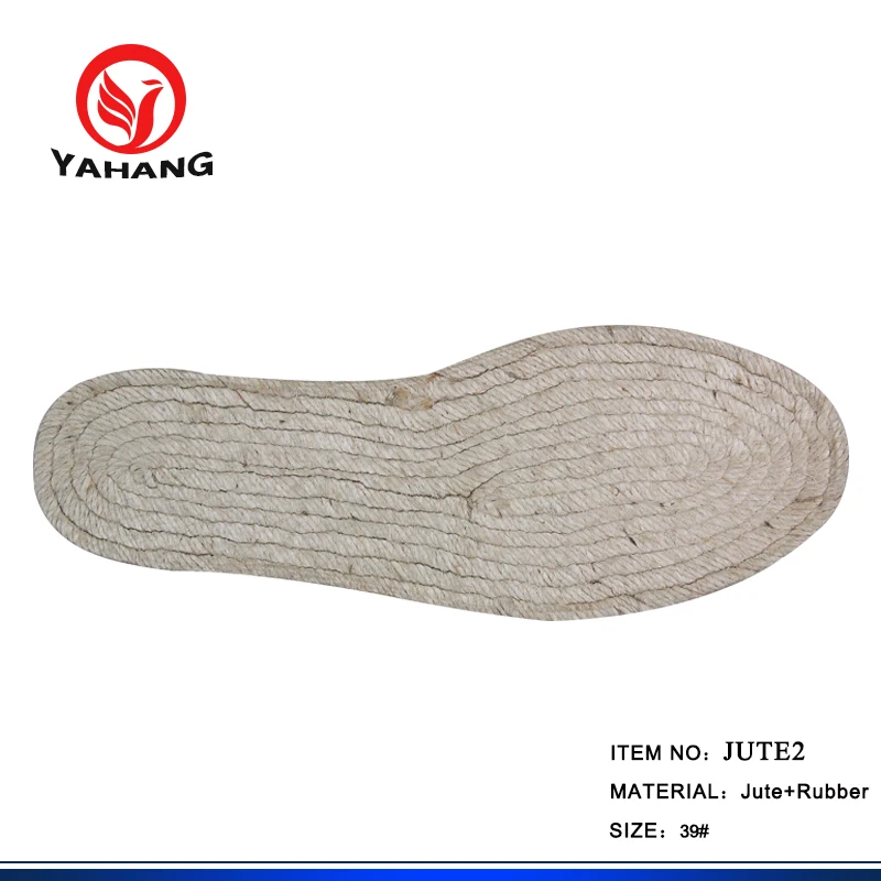Удобные эспадрильи, джутовая подошва для изготовления обуви