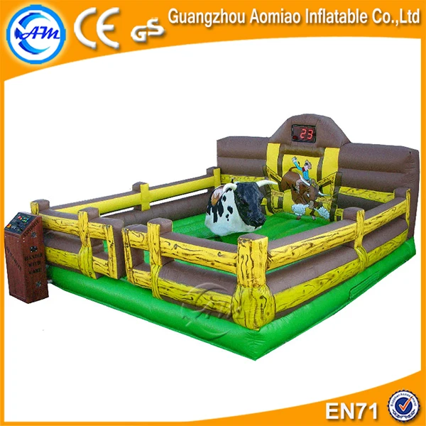 Amazing Factory Price Simulator Inflatable Rodeo Bull Ride Game Inflatable Mechanical Bull Rodeo Penis Bull Parts Game for Sale