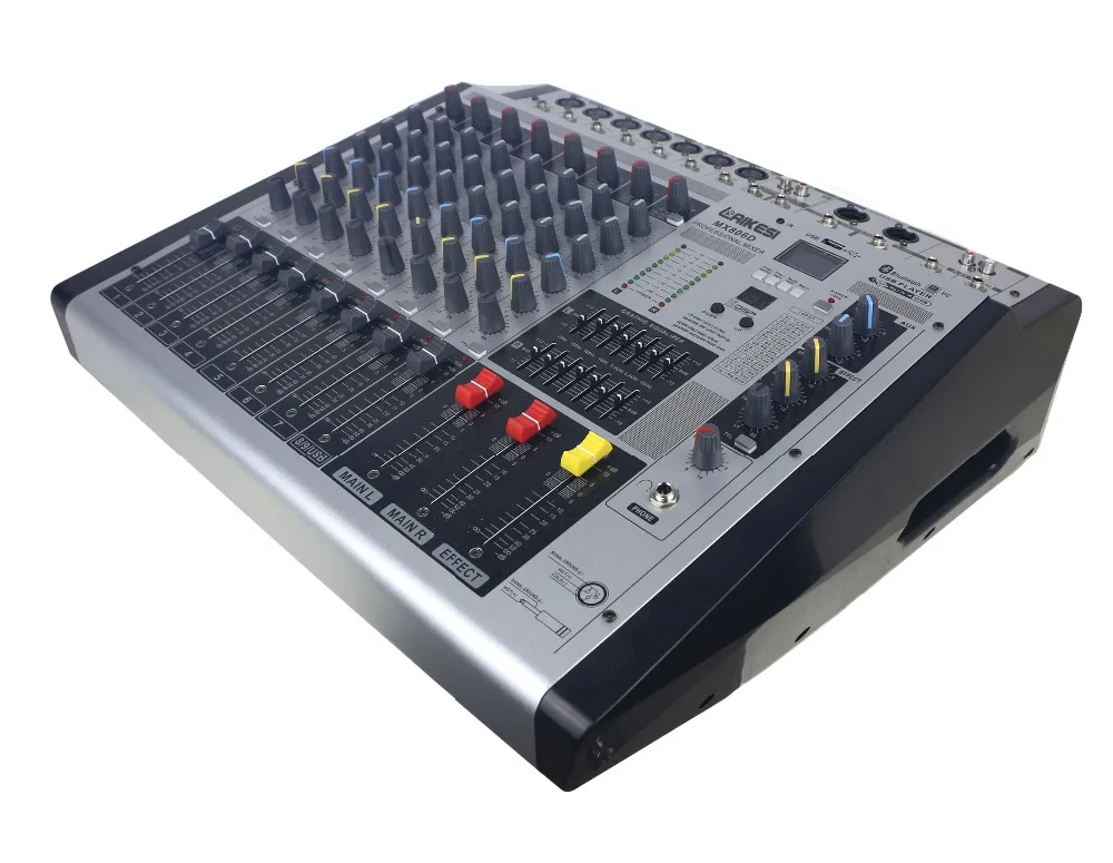 LAIKESI MX806D 8 Channels Wireless Audio Mixer Console - Bluetooth