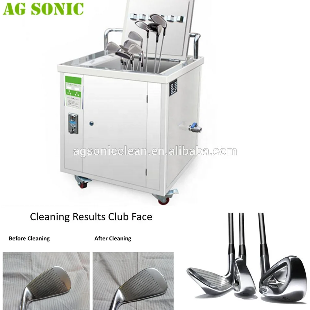 Custom Golf Clubs Cleans the Golf Clubs at Ultrasounds SUS304L Ultrasonic Golf Club Cleaner