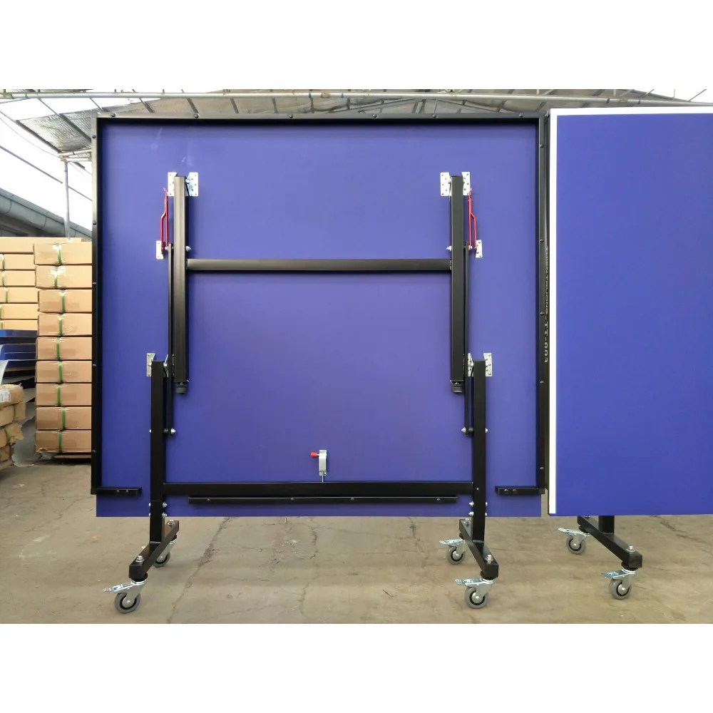 Cheap Table Tennis Tables with Folding Legs Ping Pong Table