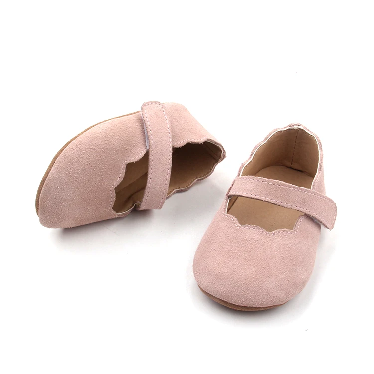 Popular Shoes High Quality Genuine Leather Baby Girls Shoes
