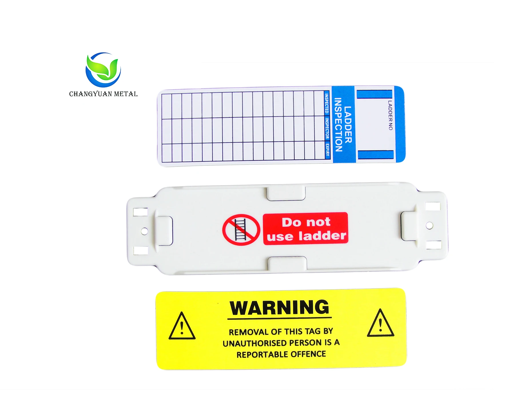 Scaffolding Identification Tag With Holder