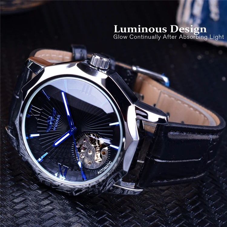 Orologio da polso meccanico di moda Vincitore Italia