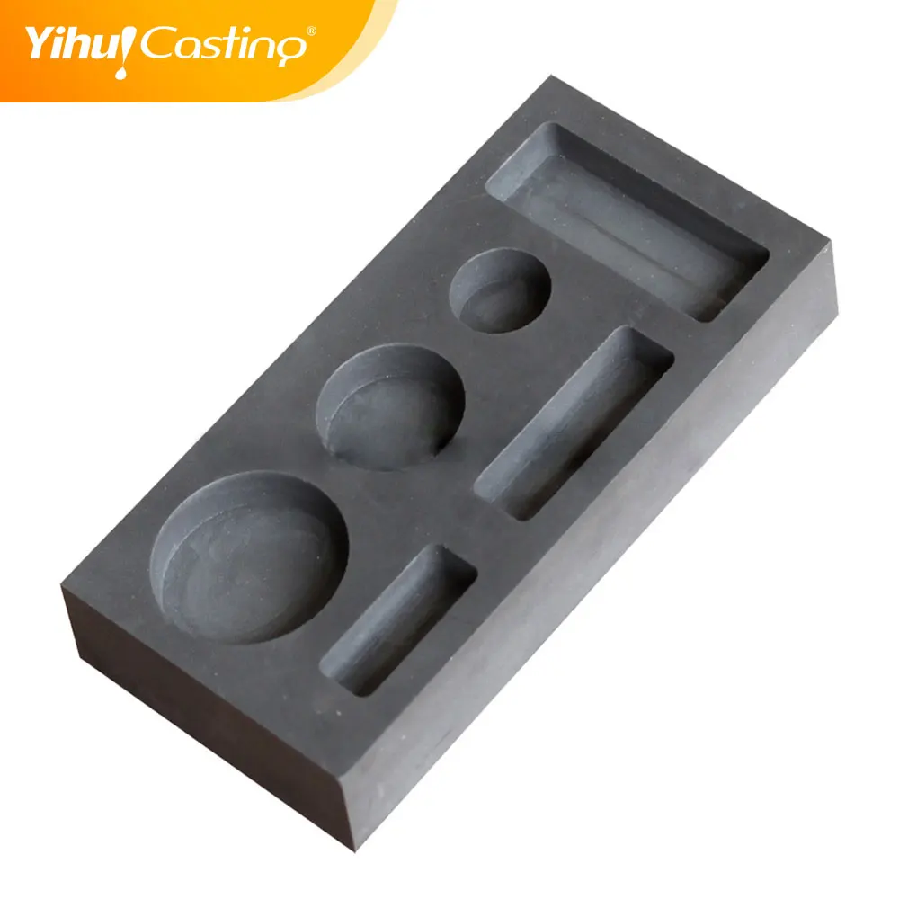 200 Oz Graphite Gold & Silver Ingot Mold – USA Made For Precious Metal Casting