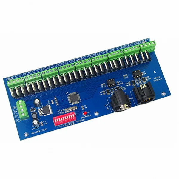 27 channel dmx decoder Constant voltage RGB led dmx512 decoder| Alibaba.com