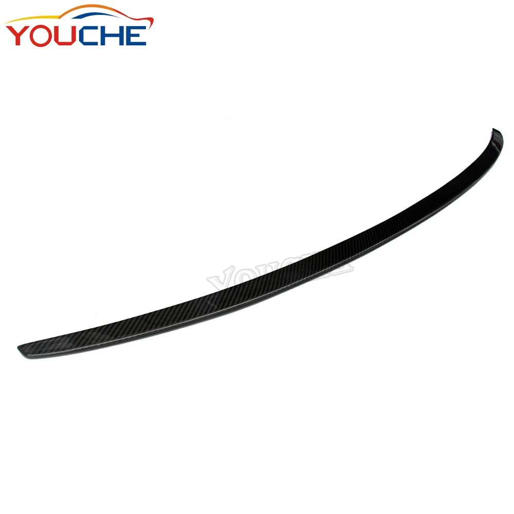 Стильный спойлер S3 для крыльев багажника из углеродного волокна для Audi A3 S3 2013-2017 седан