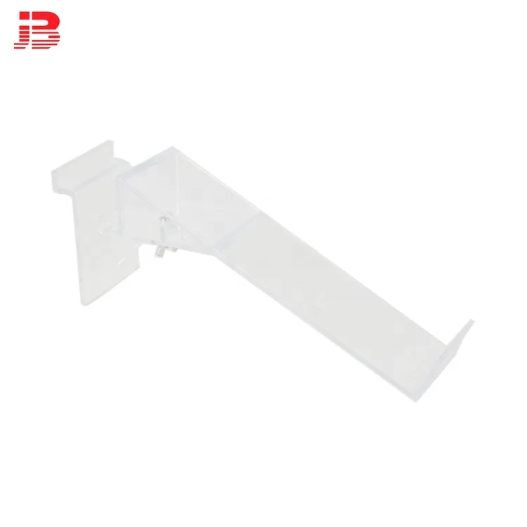 Storefixture clear and transparent plastic shoes display for high-heeled shoes