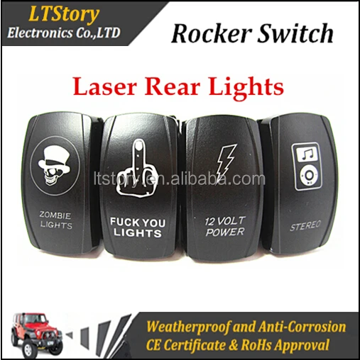 Custom Rocker Switches