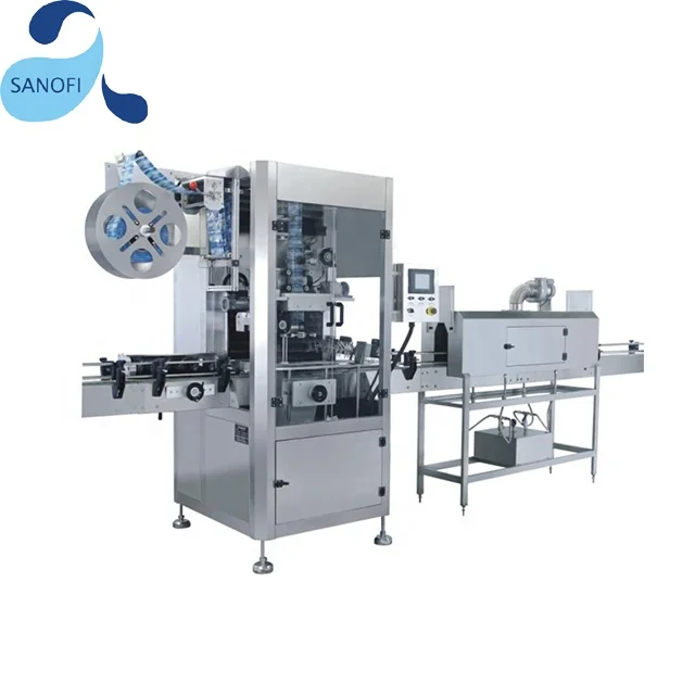 Автоматическая круглая бутылка для маркировки стикеров с Этикетировочная машина для пластиковой бутылки воды оборудование