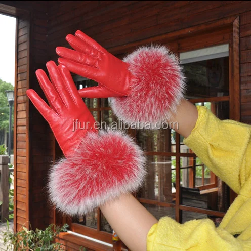 genuine fur cuffs